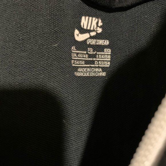 Nike Vtg polyester jacket men’s XL red/black - Picture 9 of 9